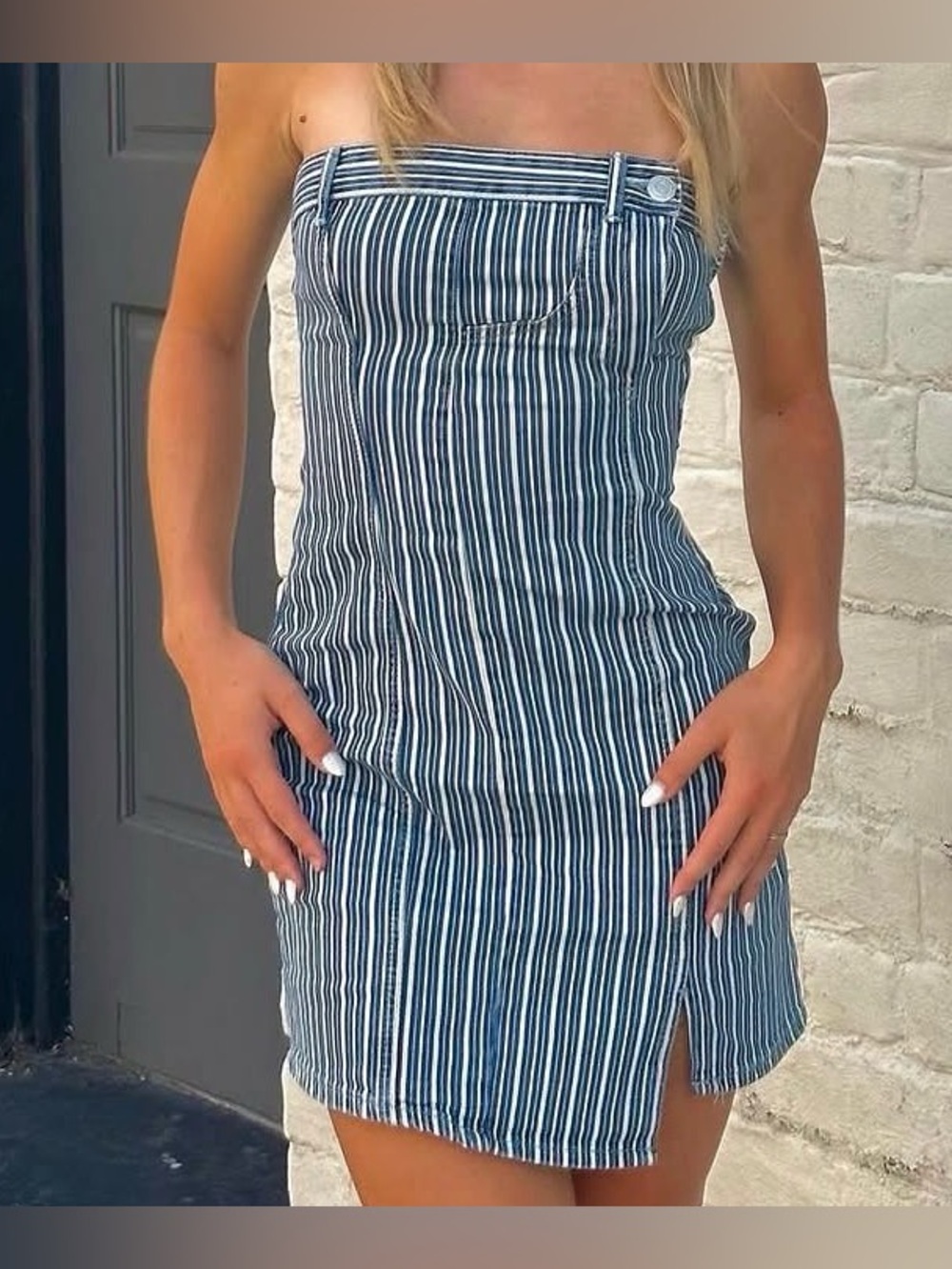 NEW Zara Denim Dress - NWT